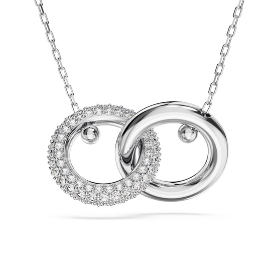 Swarovski 'Dextera' Damen-Halskette aus Metall - Silber 5670251 - Image 1