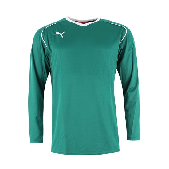 Puma V5.08 Langarm-V-Ausschnitt grünes Herren-Fußballoberteil 700472 05M - Image 1