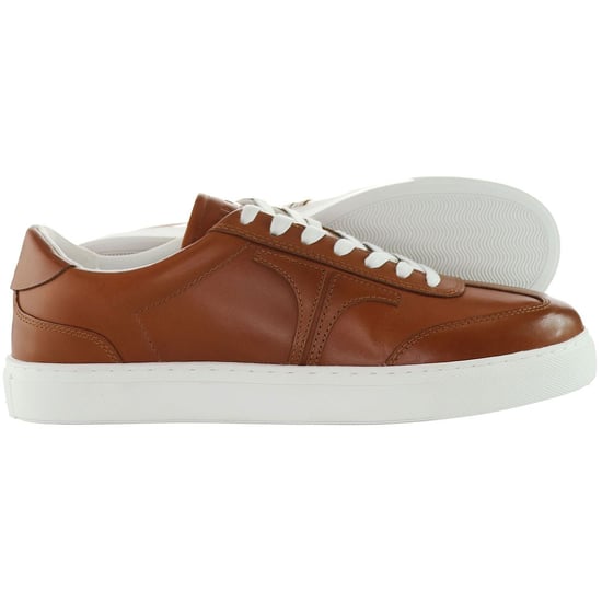 Ted Baker Robert Mens Brown Trainer - Image 4