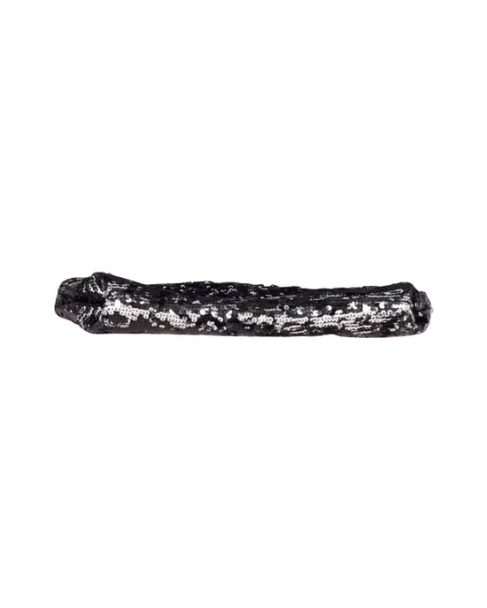 Jimmy Choo Medium Callie Clutch Tasche aus schwarzen Pailletten - Image 2