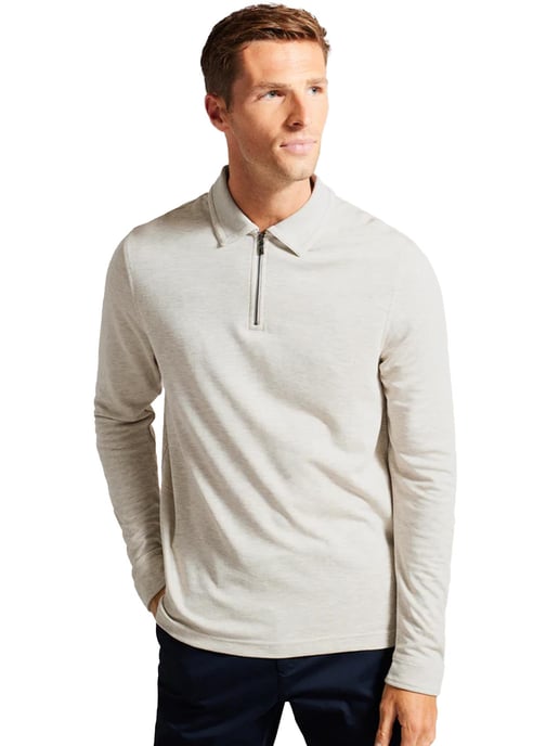 Ted Baker | Herren Langarm-Poloshirt - Karpol - Image 1