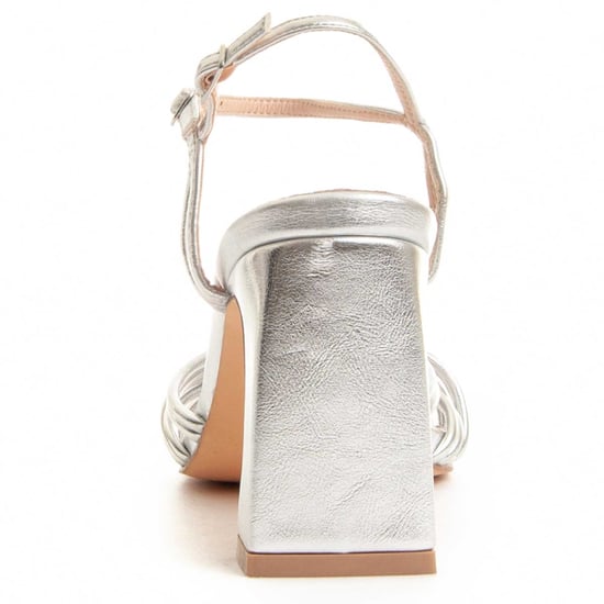 Montevita Fersen Sandale Sanndal16 in Silber - Image 6