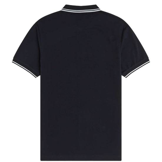 Men's Fred Perry M3600 Twin Tipped Polo Shirt in Navy