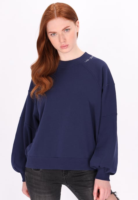 Dreimaster Sweatshirt Damen Marine - Image 3