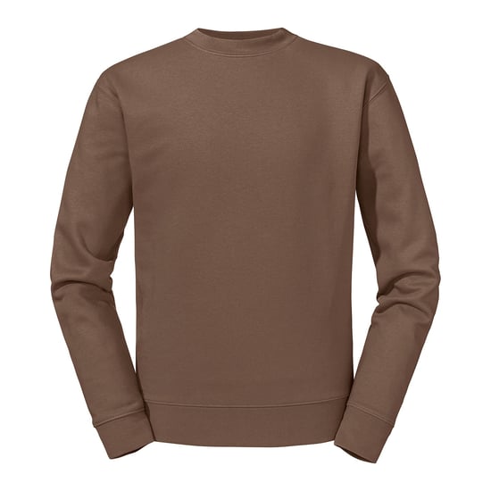 Russell - Sweatshirt für Herren angesetzte Ärmel (Mokka) - Image 1