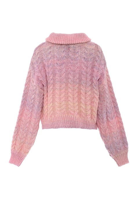 Mymo Strickjacke Damen Regenbogen - Image 2