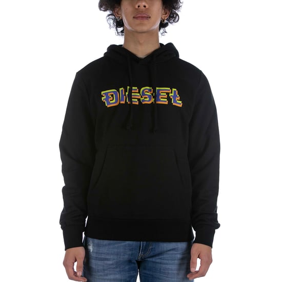 Diesel Sweatshirt S-Ginn Hood K27 Schwarz - Image 1