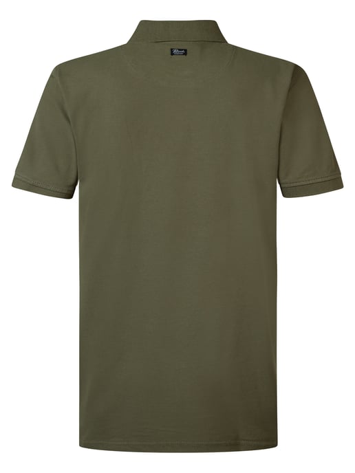 Petrol Industries - Klassisches Poloshirt Männer - Grün - Image 2
