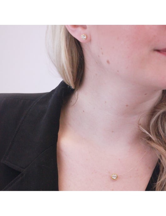 Mond-Set und Box - Gold und Kristall - Image 2