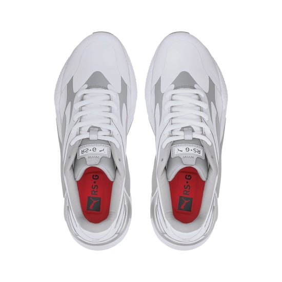 PUMA RS-G Quiet Shade Golf Lace-Up White Synthetic Womens Trainers 194258 02