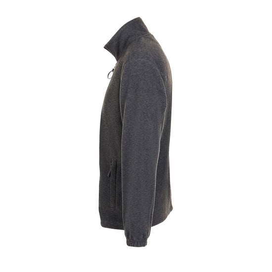 SOLS Herren Outdoor Fleece Jacke North (Grau Marl) - Image 3