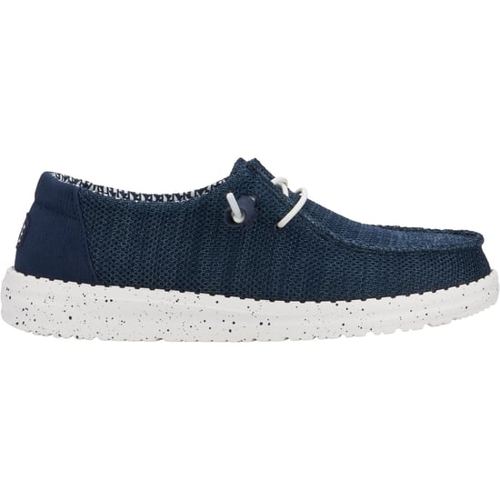 HEYDUDE Wendy Stretch Mesh Polyester Damen Navy Loafers - Image 6