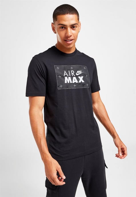 Nike Sportswear Retro Air Max T-Shirt in Schwarz - Image 1
