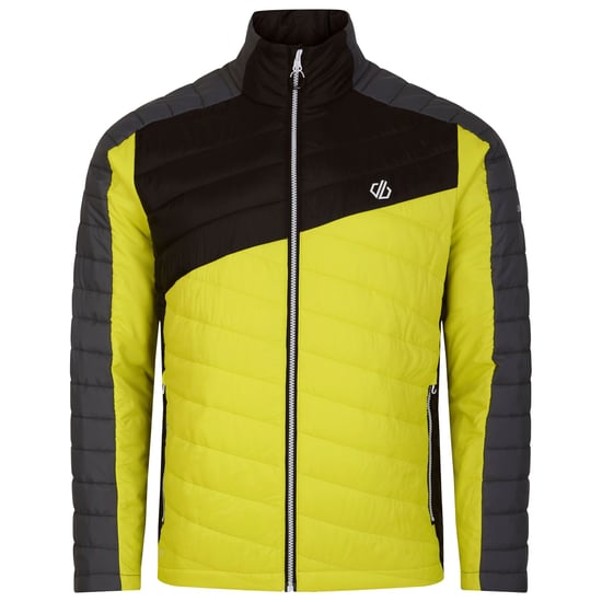Dare 2B Mens Descending Padded Jacket (Neon Spring/Black)