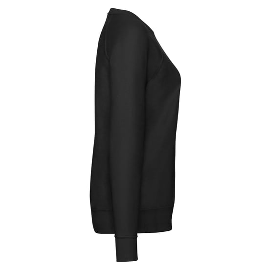 Fruit of the Loom - Sweatshirt Leicht für Damen Raglanärmel (Schwarz) - Image 3