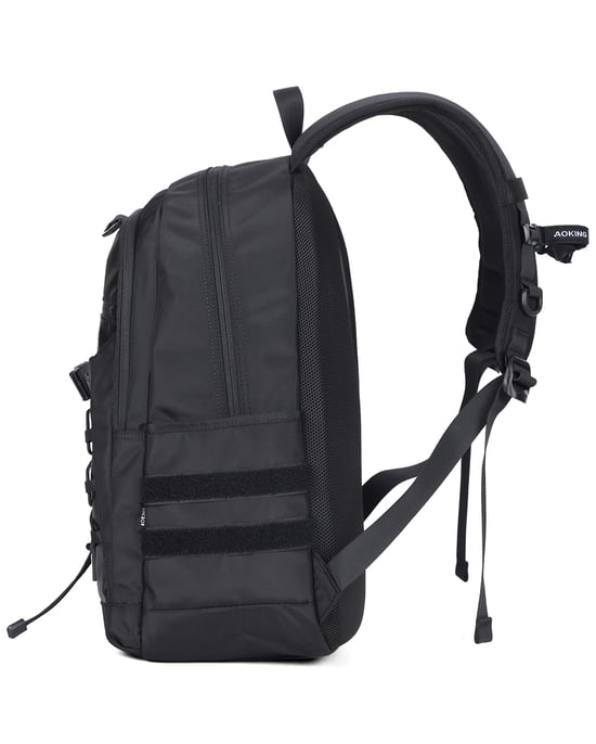 Aoking Rucksack Unisex BLACK - Image 3