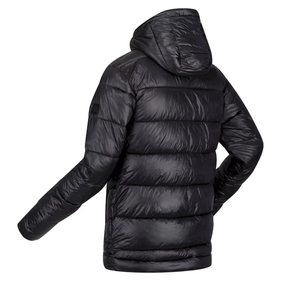 Regatta Herren Toploft II gepolsterte Jacke mit Kapuze (Schwarz) - Image 4