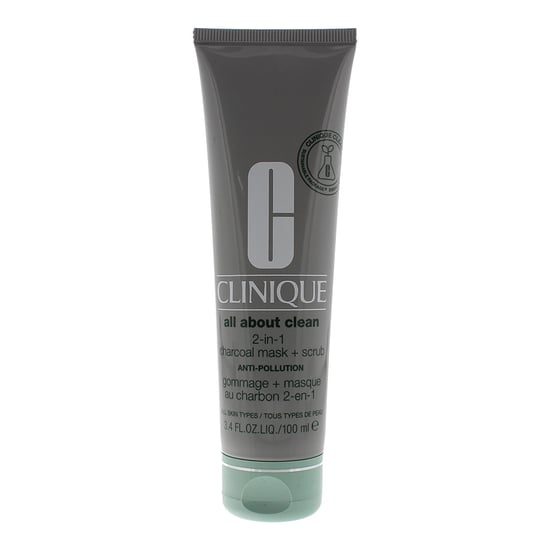 Clinique All About Clean 2-in-1 Aktivkohle-Maske + Peeling 100ml - Image 1