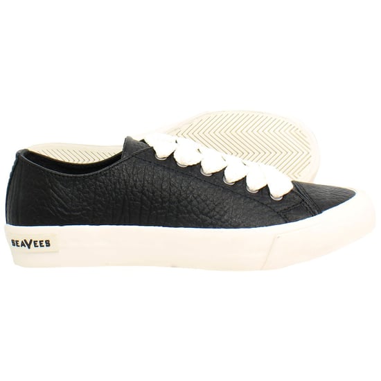 Seavees Crosby Damen Schwarz Plimsolls - Image 4