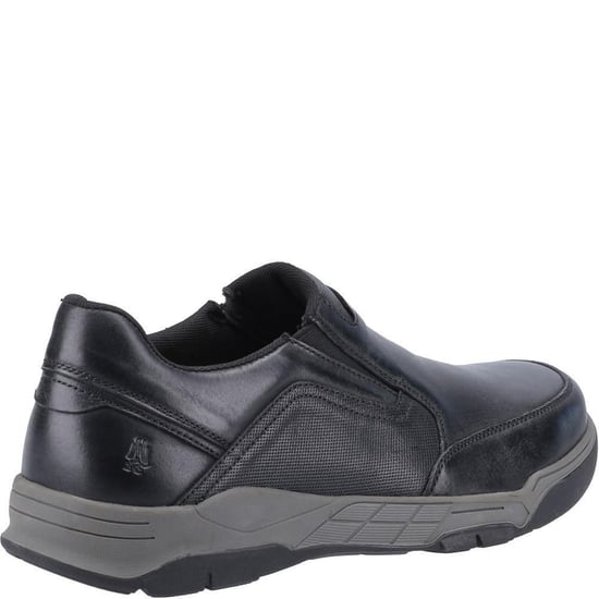 Hush Puppies Herren Fletcher Lederschuhe (Schwarz) - Image 2