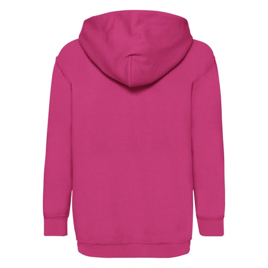Fruit of the Loom - "Classic" Sweatshirt mit Kapuze für Kinder (Fuchsie) - Image 2