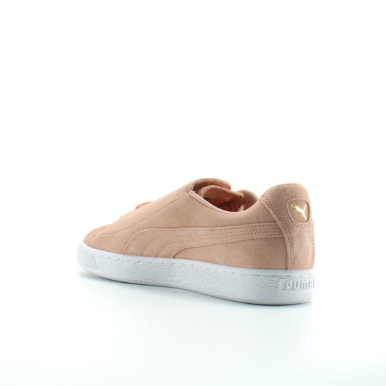 Puma Suede Crush Peach Leder Damen Schnürschuhe 369251 02 - Image 5
