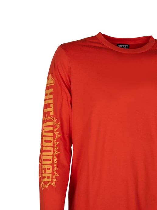 Diesel Longsleeve Just Herren orange - Image 3