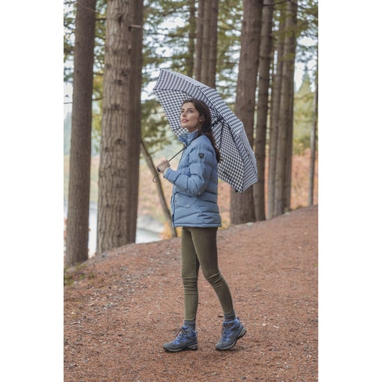 Trespass - Parapluie compact BROLLI - Femme (Noir/blanc) - Image 3