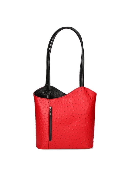 Gave Lux backpack women DARK RED/BLACK