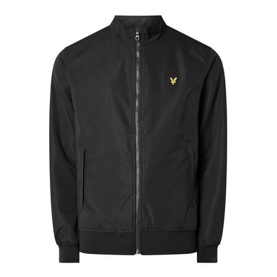 Die Lyle & Scott Trichterhalsjacke mit Mesh-Backing ist mit einem Innennetz ausgestattet, das die Atmungsaktivität fördert. Ein Muss bei Übergangswetter und wenn Sie leichte Jacken mit normaler Passform bevorzugen. Ausgestattet mit einem durchgehenden Mar - Image 1
