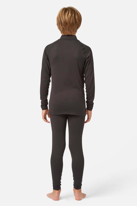 Bodyfit Zip Neck Baselayer Black - Image 4