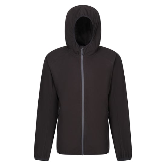 Regatta - "Navigate" Fleecejacke Durchgehender Reißverschluss für Herren (Schwarz/Mittelgrau) - Image 1