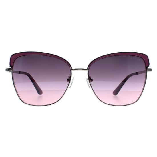 Guess Square Womens Violet Bordeaux Mirror GU7738
