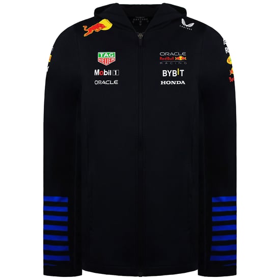 Red Bull Racing F1 2024 Team Herren Navy Track Jacke - Image 1