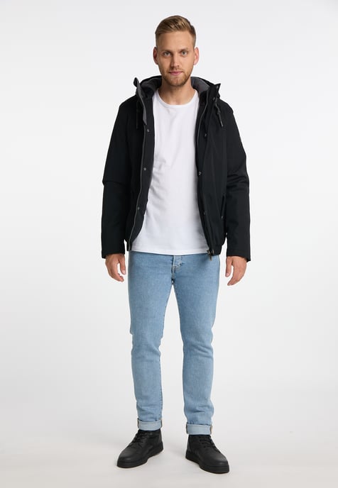 Mo Winterjacke Herren Schwarz - Image 4
