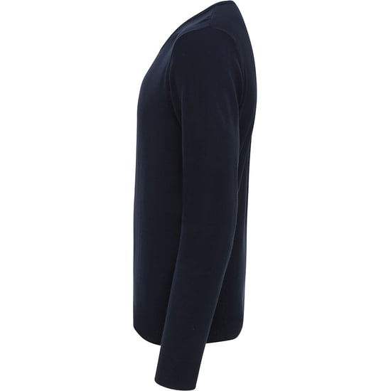 Premier Mens Essential Acryl Pullover mit V-Ausschnitt (Marine) - Image 3