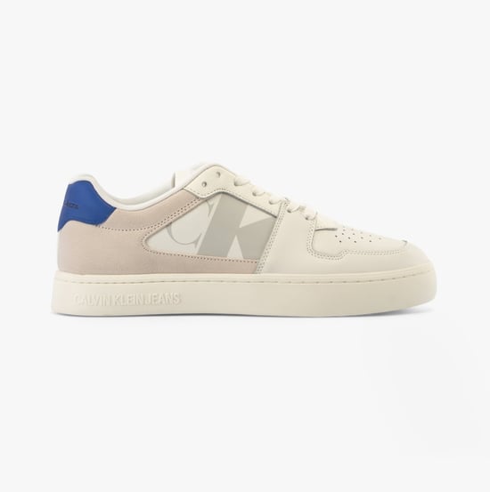 CLASSIC CUPSOLE Herren Sneaker Weiß/Champignon/Saphirblau - Image 1