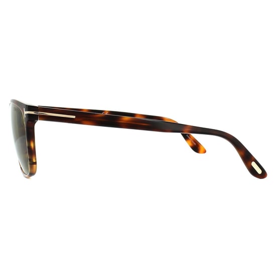 Tom Ford Rechteckige Unisex Havana Grüne Sonnenbrille - Image 3