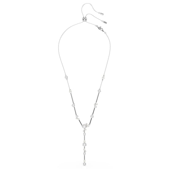 Swarovski 'Constella Bars' Damen-Halskette aus Metall - Silber 5711830 - Image 2
