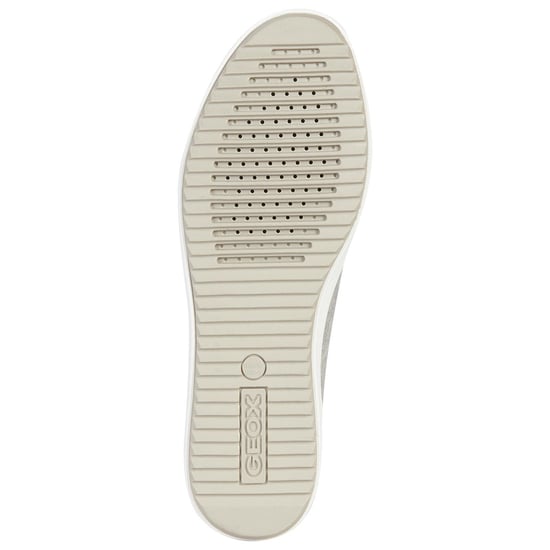 Geox D Blomiee A Synthetik Polyurethan Damen Silber Turnschuhe - Image 3