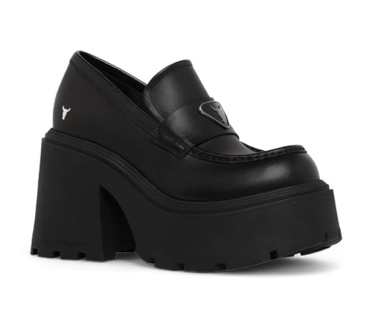 Windsor Smith Schwarze Leder Plateauschuhe - Spolied - Image 3