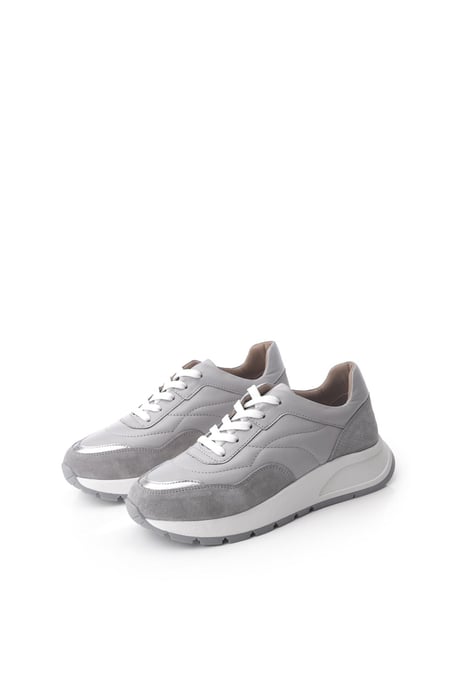'Sh Adaggio' Grey Leather