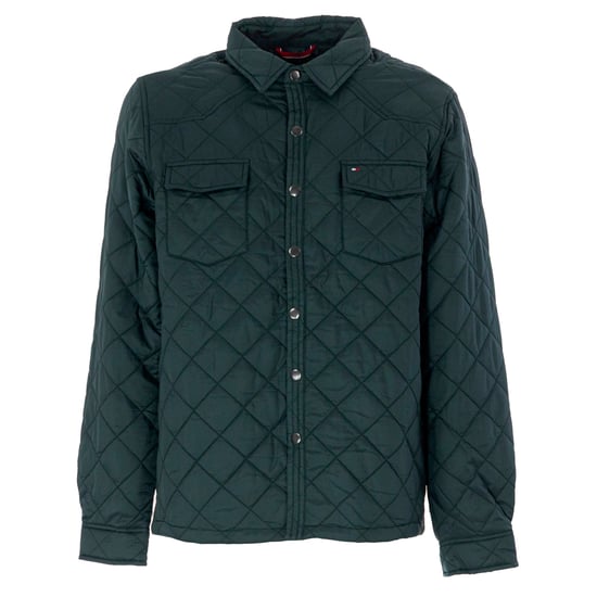 Tommy Hilfiger Men's Nylon Shirt Jacket Green
