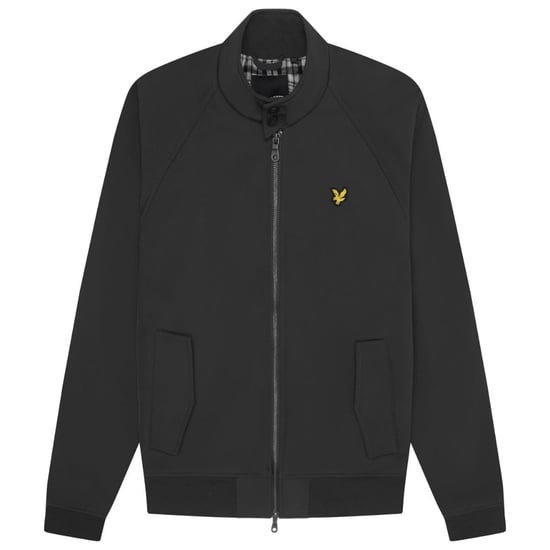 Lyle & Scott Branded Emblem Gunmetal Grey Soft Shell Jacke - Image 1