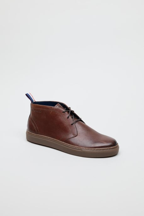 Ben Sherman Parka Braune Herrenstiefel Aus Leder - Image 1