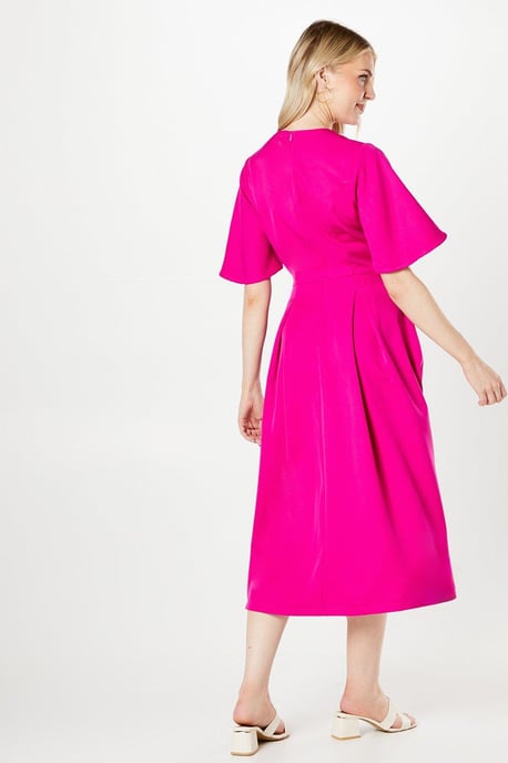 Seam Detail Midi Dress