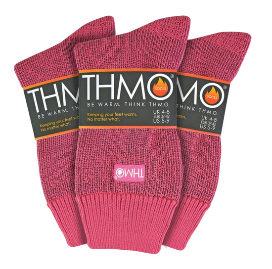 THMO - 3er-Pack Multipack Damen Dicke Winter Warme Socken mit Comfort Top - Image 1