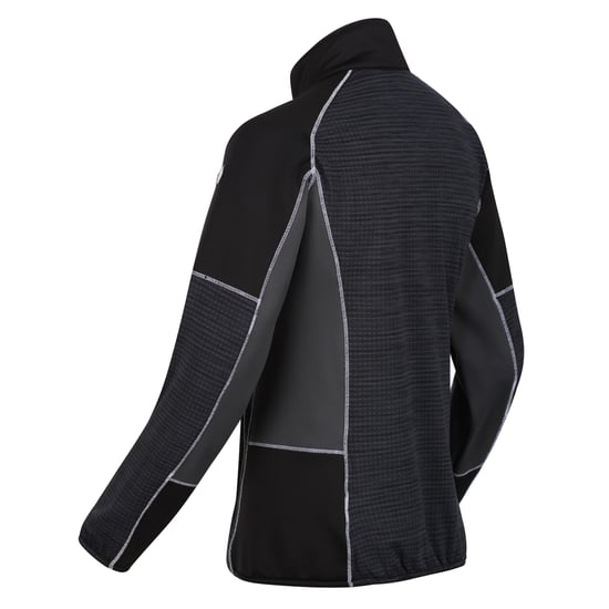 Regatta - "Yare V" Softshelljacke für Damen (Schwarz/Mittelgrau) - Image 3