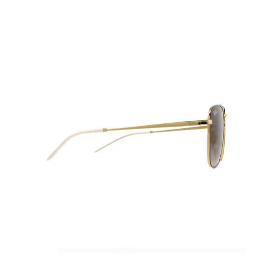 Ray-Ban Sunglasses 3588 905513 Gold Top On Brown Brown Gradient Dark Brown