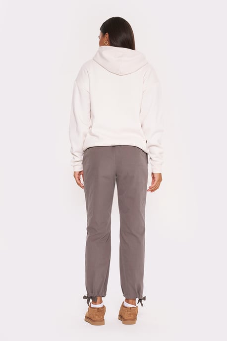 'Aff' Cotton Blend Parachute Trousers